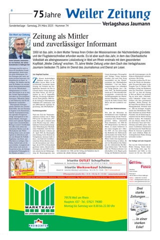 75 Jahre Weiler Zeitung 第 6 页