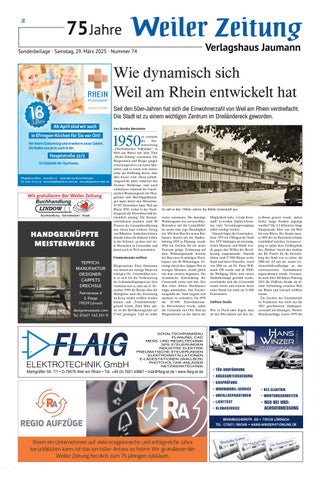 75 Jahre Weiler Zeitung 第 8 页