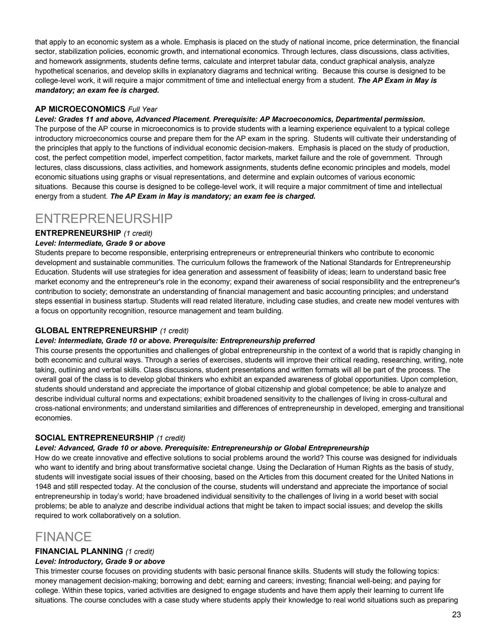 Course of Studies Guide 2025-2026 by Wilbraham & Monson Academy - Issuu