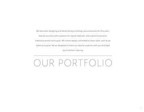 Palecek Portfolio 第 3 页