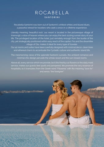 Rocabella Santorini Hotel & SPA | Factsheet