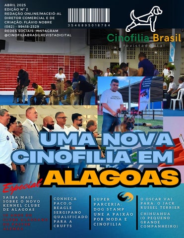 REVISTA DIGITAL CINOFILIA BRASIL 2ª. EDICÃO - PDF 01042025 com compressão