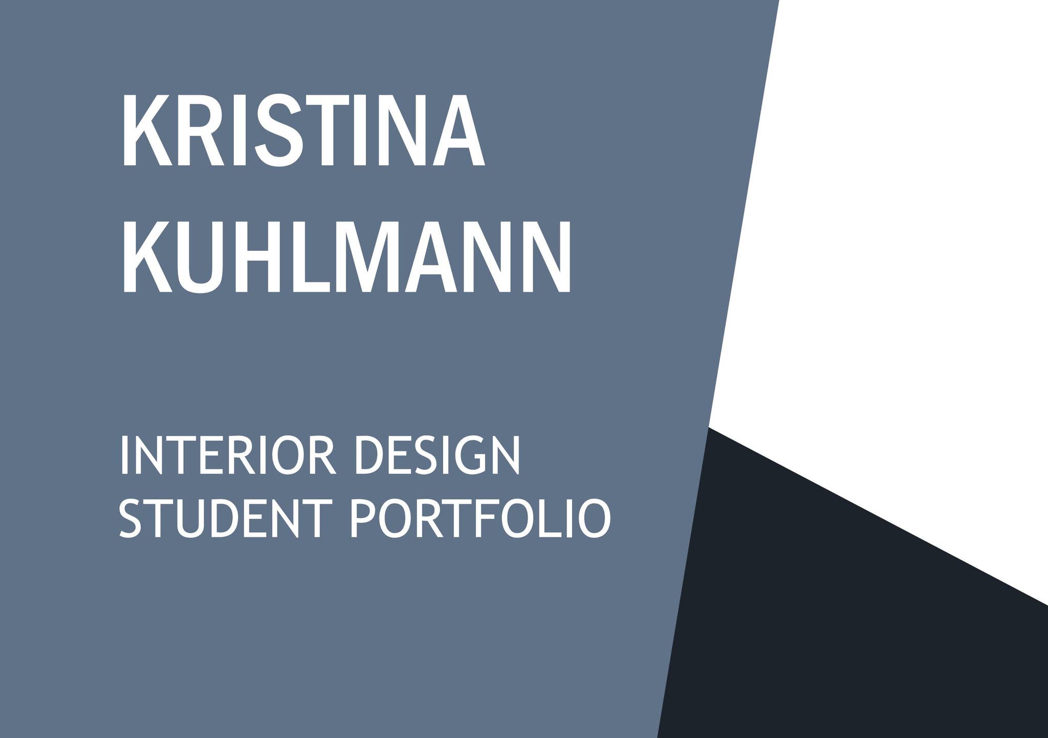 Junior Interior Design Portfolio by kristinahenrichs - Issuu