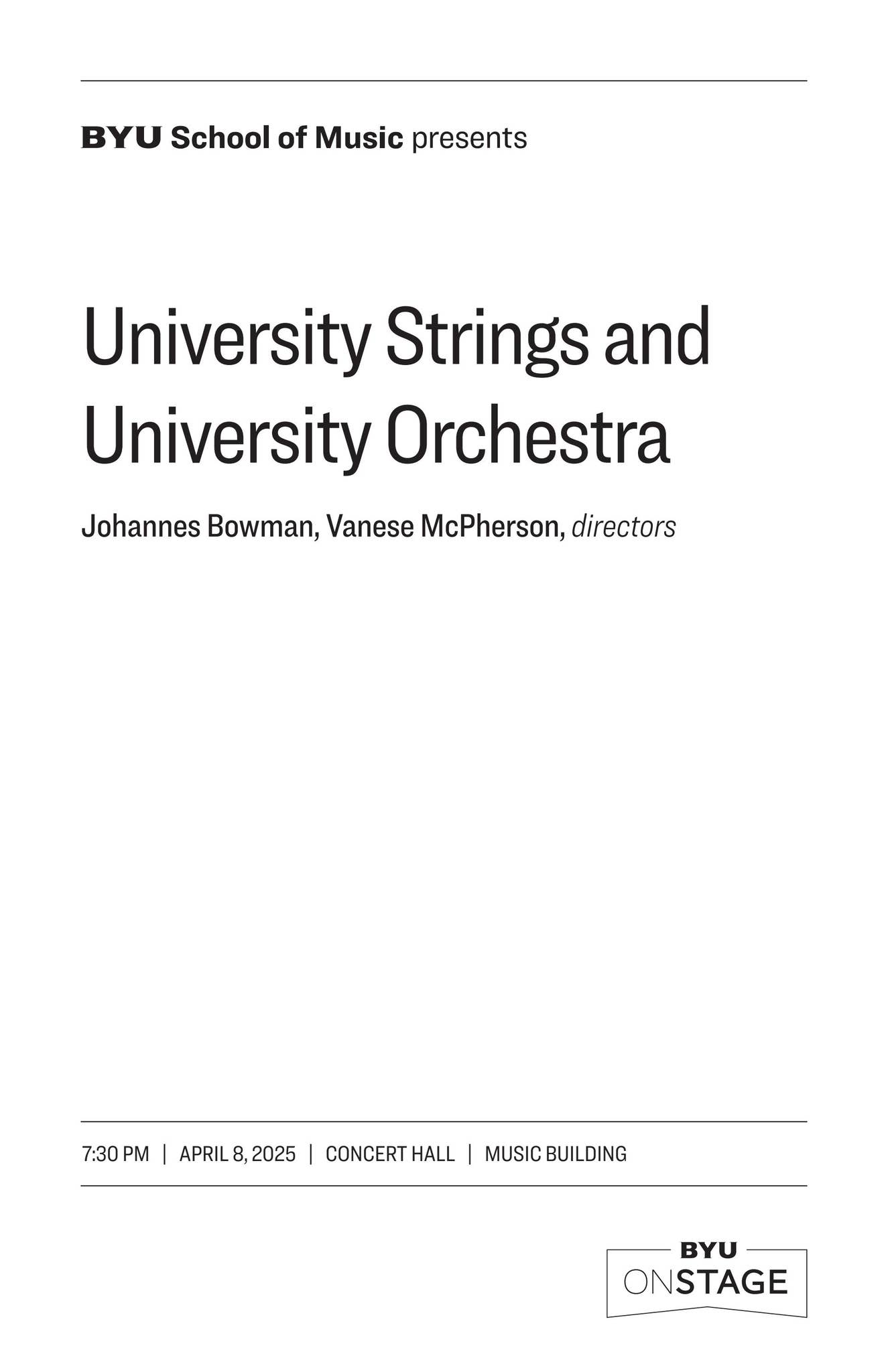 040825 - University Orchestra and University Strings FINAL by ...