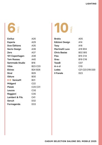 Casum Selection Salone del Mobile 2025 第 13 页