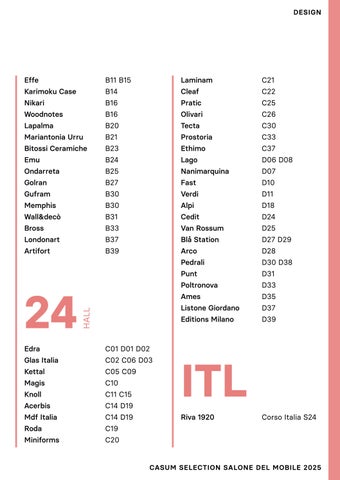 Casum Selection Salone del Mobile 2025 第 19 页