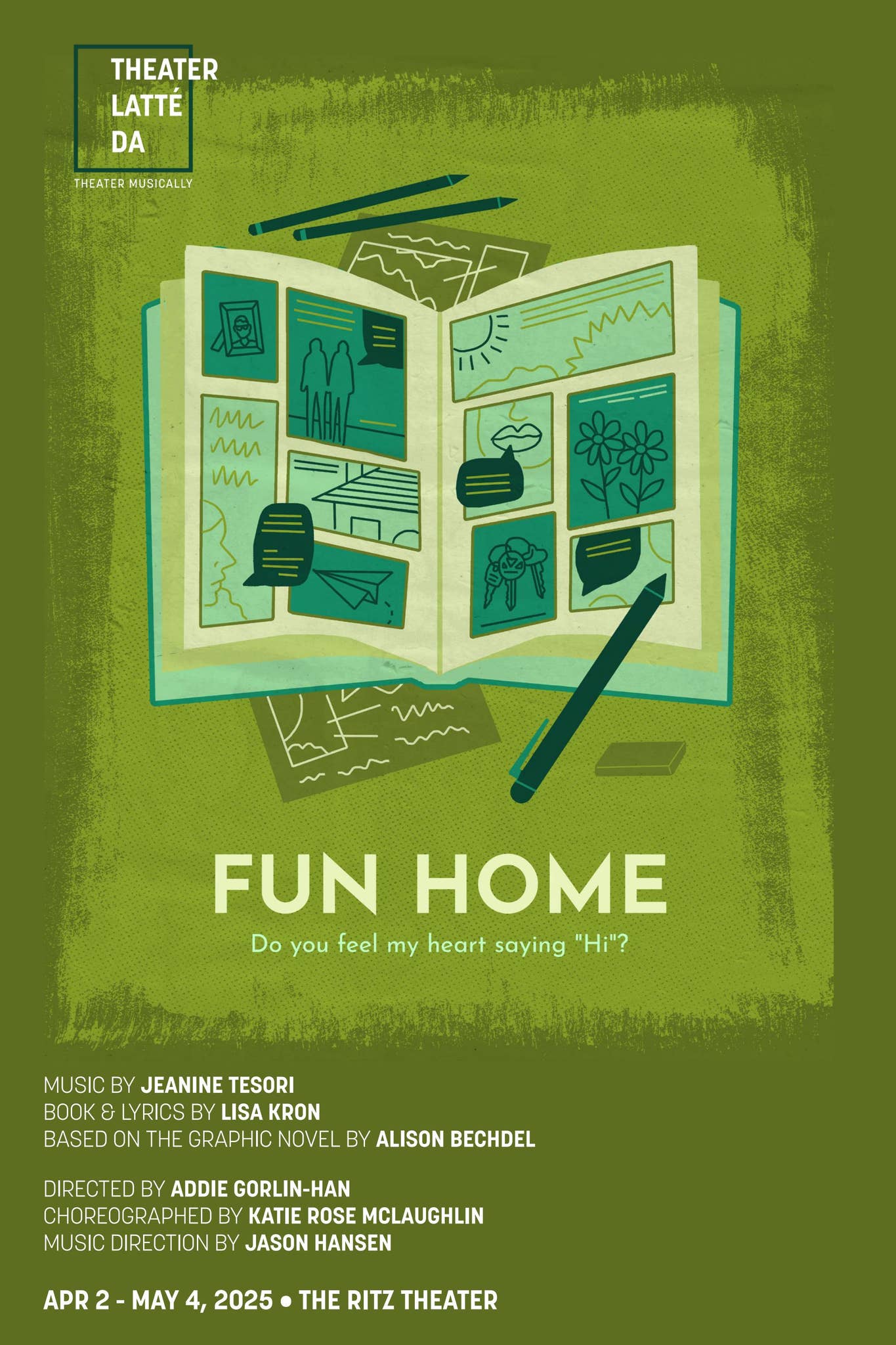 FUN HOME Digital Program by TheaterLatteDa - Issuu