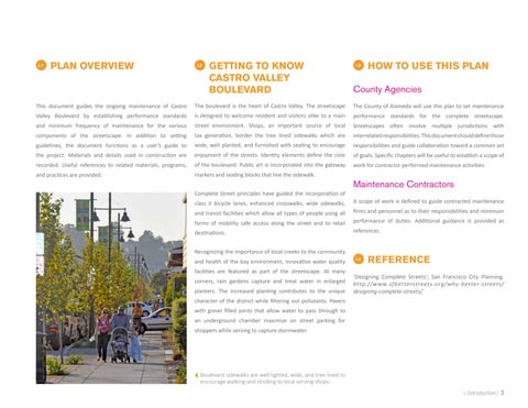 Castro Valley Boulevard Maintenance Plan 第 5 页