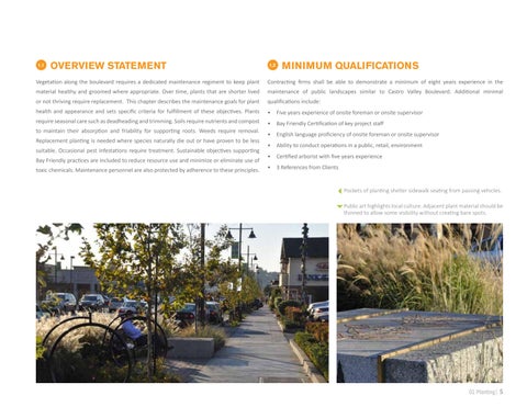 Castro Valley Boulevard Maintenance Plan 第 7 页