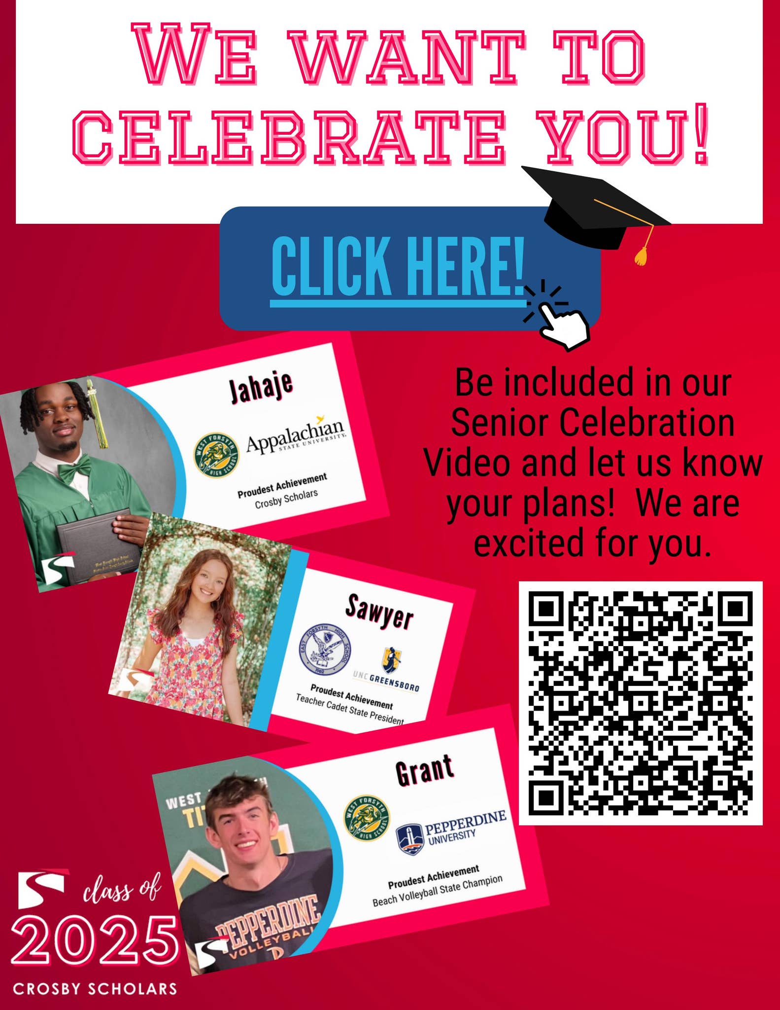 Senior Celebration Video | Show Your Love - Class of 2025 by Crosby ...