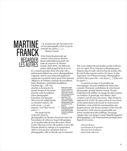 ACC Art Books 灯饰目录 · Martine Franck 第 3 页