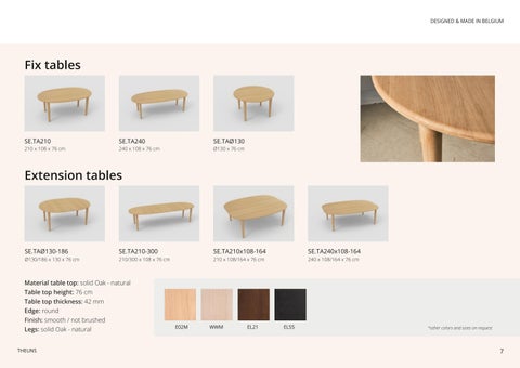 madebytheuns Theuns 家具目录 Tables 第 7 页