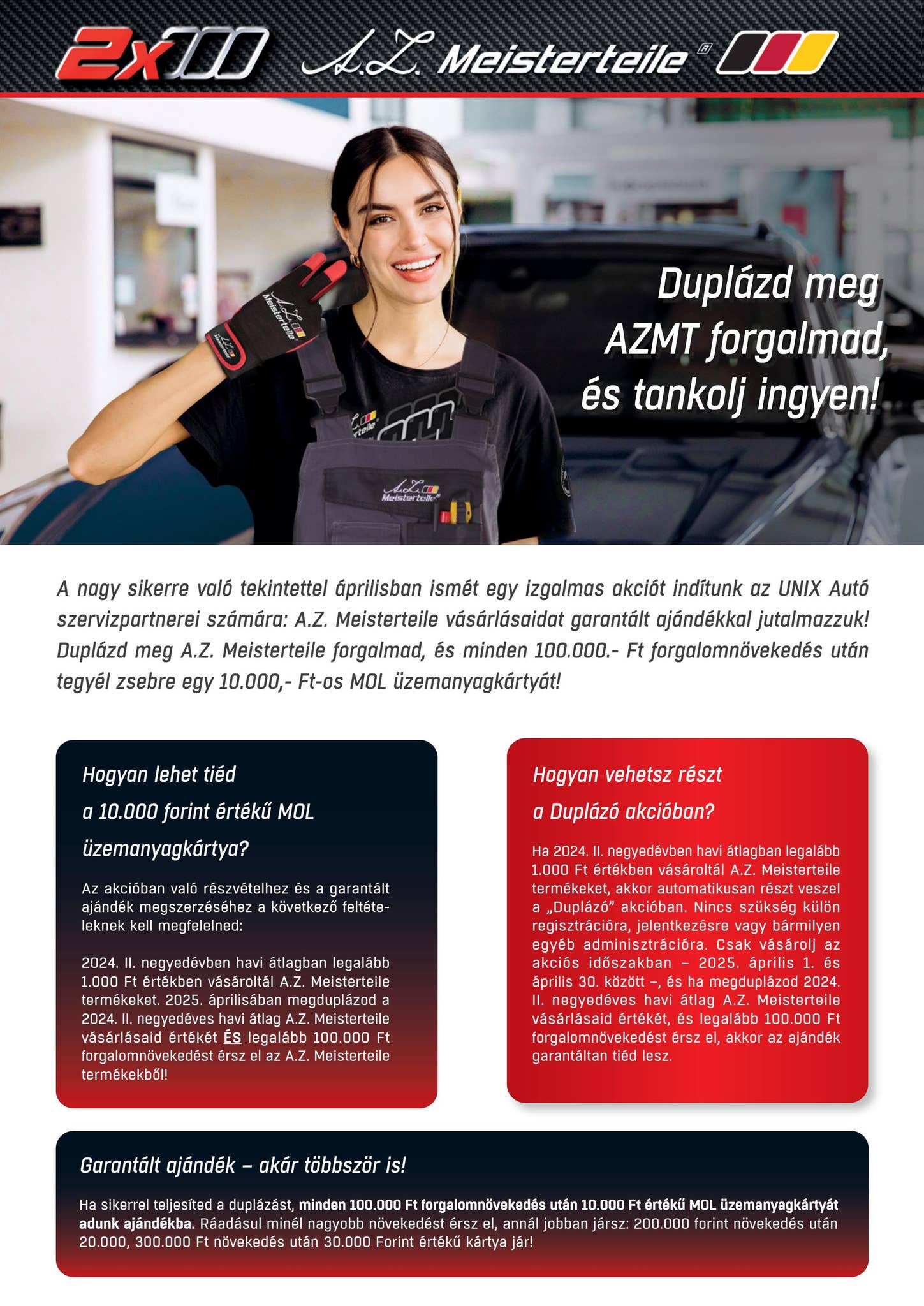 AZMT Duplázó akció 2025. április by unixauto - Issuu