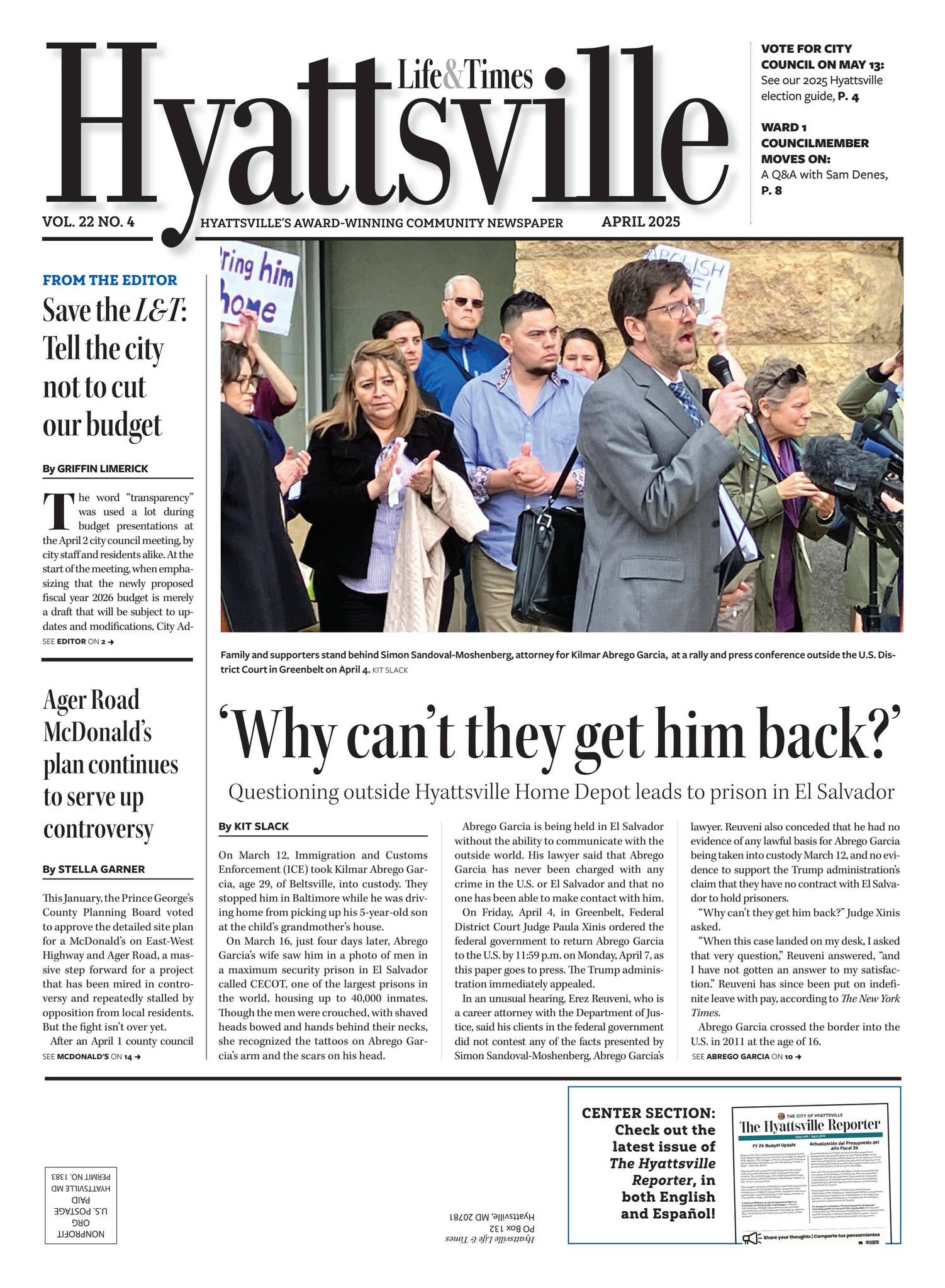 04-2025 Hyattsville Life & Times by Streetcar Suburbs News - Issuu
