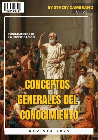 CONCEPTOS GENERALES DEL CONOCIMIENTO