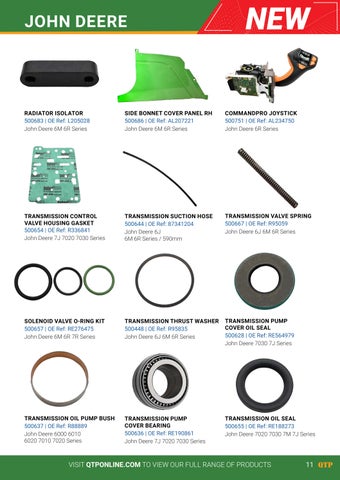 Quality Tractor Parts 灯饰目录 · QTP Product News - April 2025 第 11 页