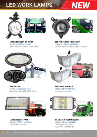 Quality Tractor Parts 灯饰目录 · QTP Product News - April 2025 第 12 页
