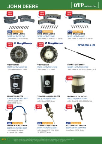 Quality Tractor Parts 灯饰目录 · QTP Product News - April 2025 第 2 页
