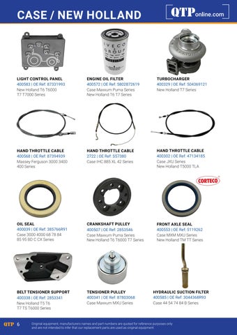 Quality Tractor Parts 灯饰目录 · QTP Product News - April 2025 第 6 页