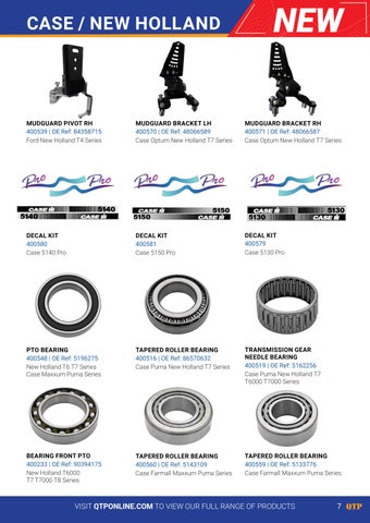 Quality Tractor Parts 灯饰目录 · QTP Product News - April 2025 第 7 页