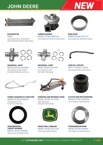 Quality Tractor Parts 灯饰目录 · QTP Product News - April 2025 第 9 页