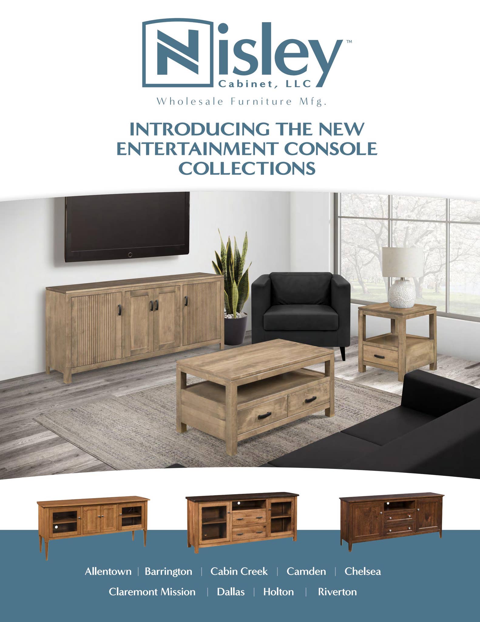 Nisley Entertainment Console Catalog by Kings Homestead Issuu