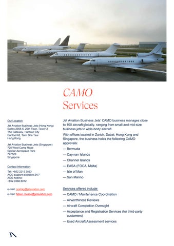 Flight Services APAC 第 6 页