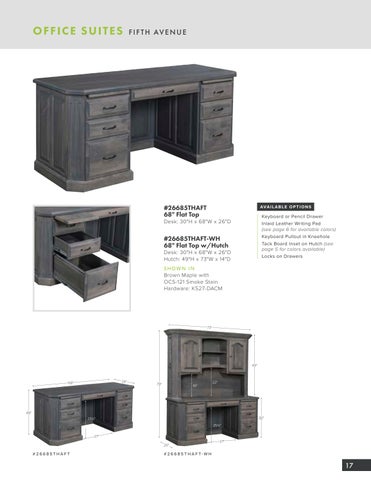 Premier Woodcraft 家具目录 2025 第 17 页