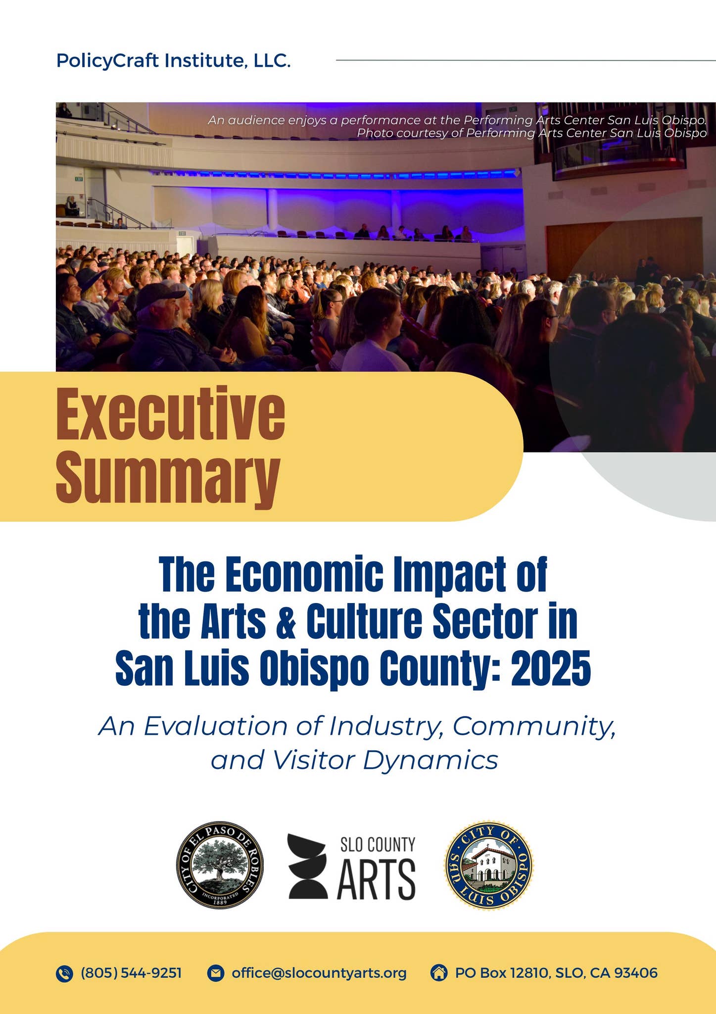 Executive Summary: The Economic Impact of the Arts and Culture Sector ...