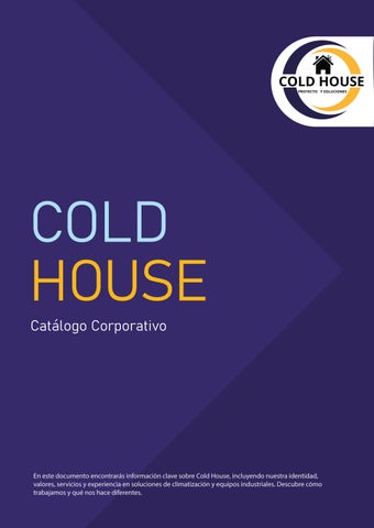 Cold House catálogo industrial A4