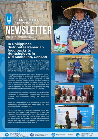 Final_IRPH Newsletter January to March 2025_v.2