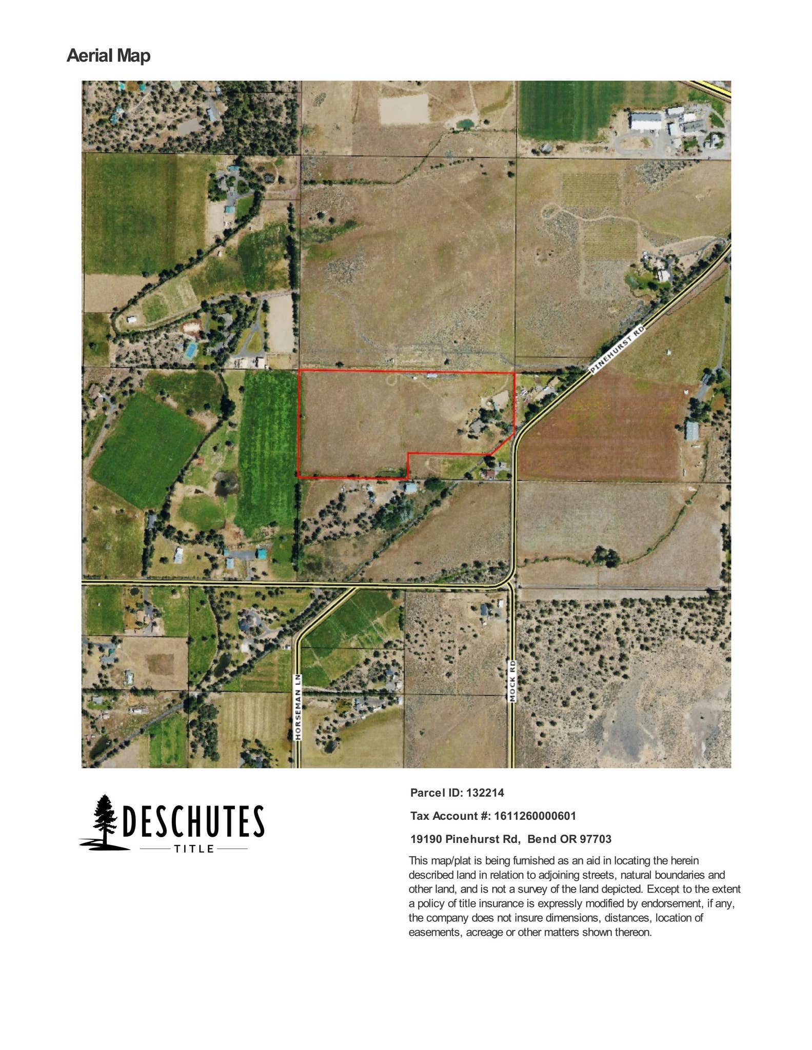 19190 Pinehurst Rd Bend - Map Pkg by info-deschutestitle - Issuu