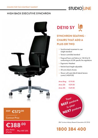 Chairgonomics - Chairs for the 工程 Market 第 12 页