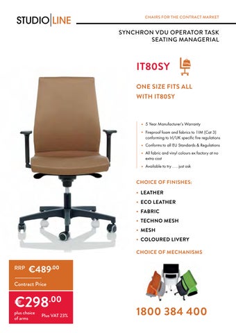 Chairgonomics - Chairs for the 工程 Market 第 16 页
