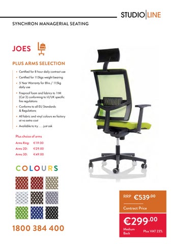 Chairgonomics - Chairs for the 工程 Market 第 19 页