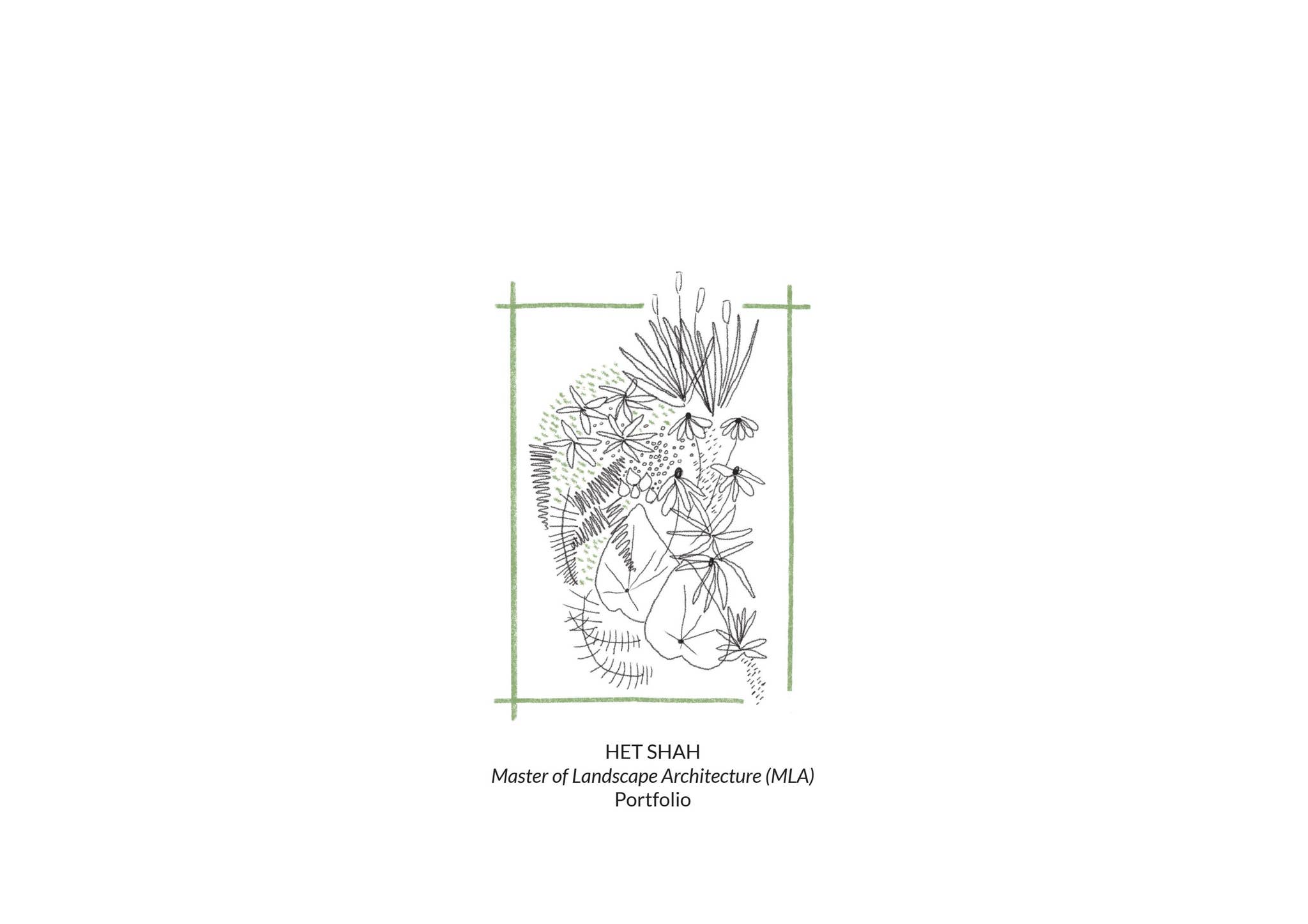 Landscape Architecture Portfolio by Het Shah by het.shah - Issuu