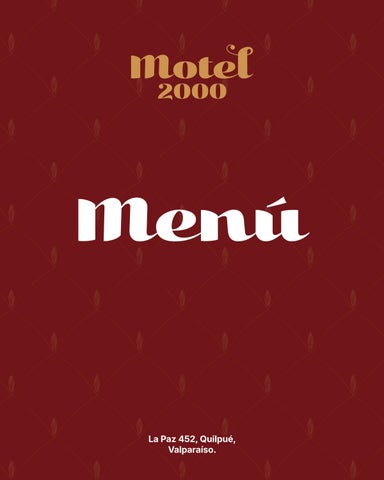 Menú Motel2000