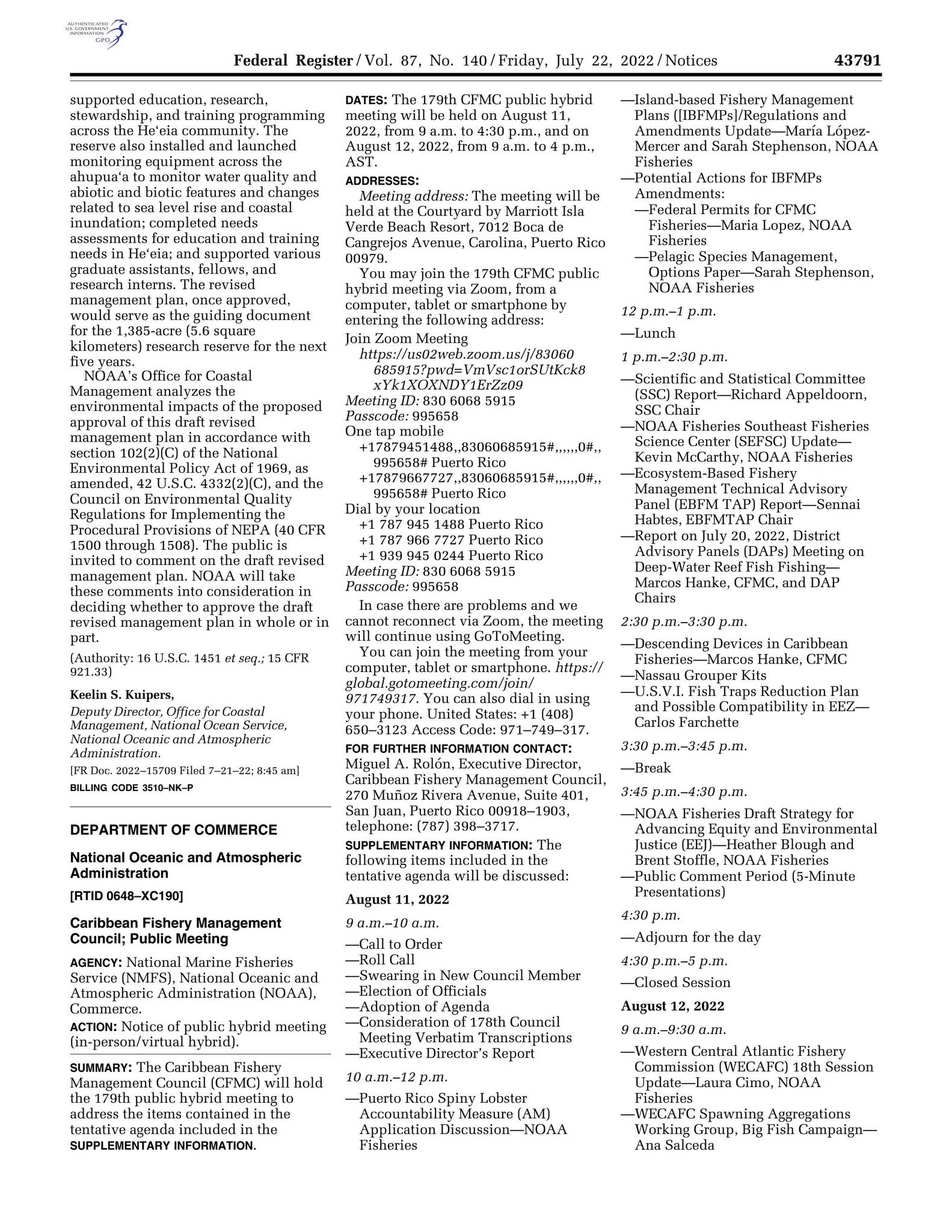179th CFMC Regular Meeting Documents (August 11-12,2022) by Caribbean ...