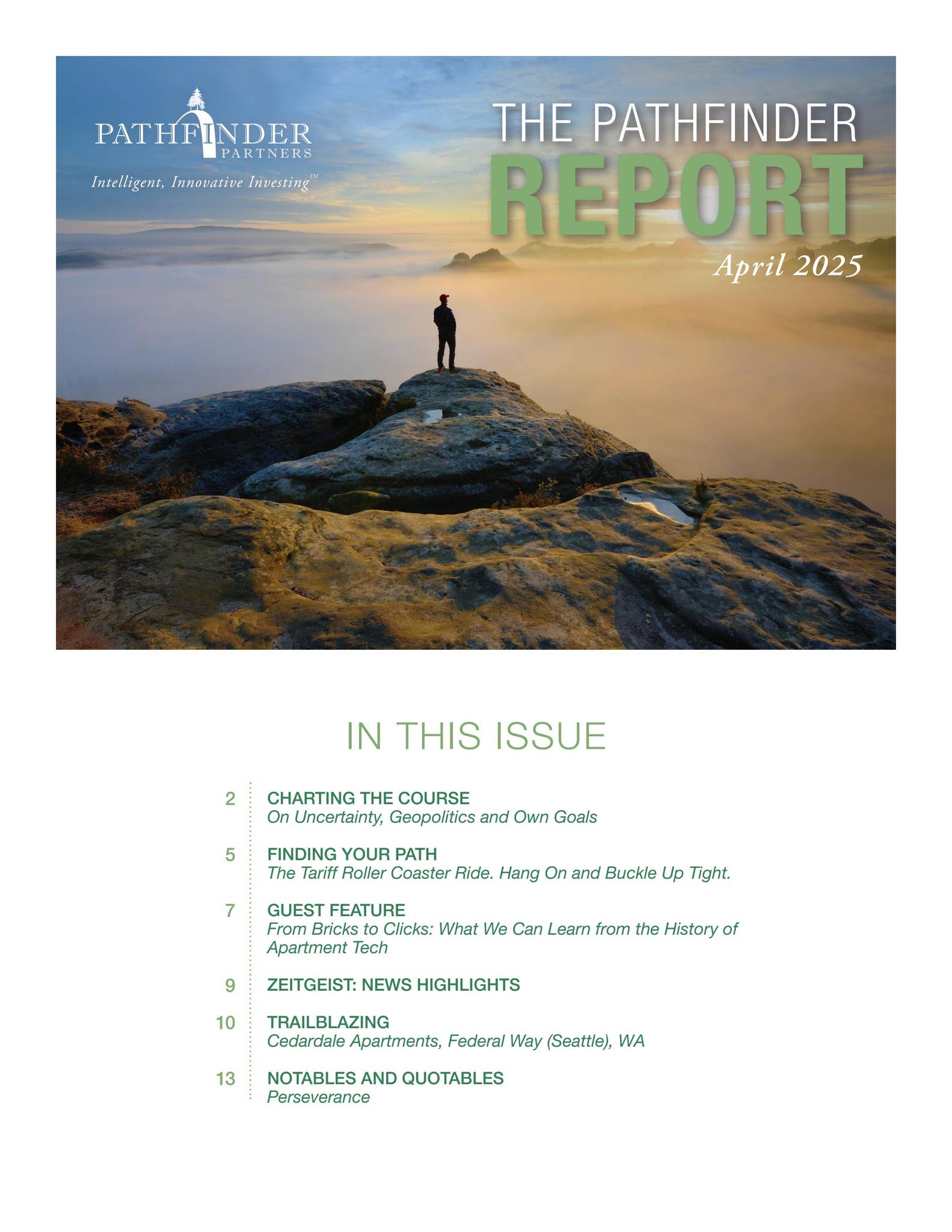 The Pathfinder Report - April 2025 by PathfinderPartnersLLC - Issuu