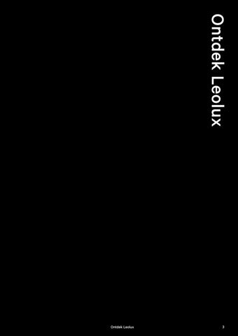 Leolux Catalogus 2025-2026 (NL) 第 5 页
