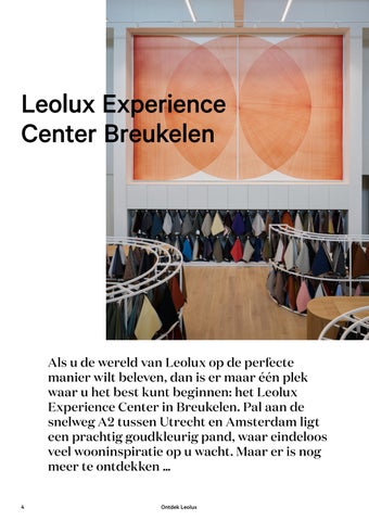 Leolux Catalogus 2025-2026 (NL) 第 6 页