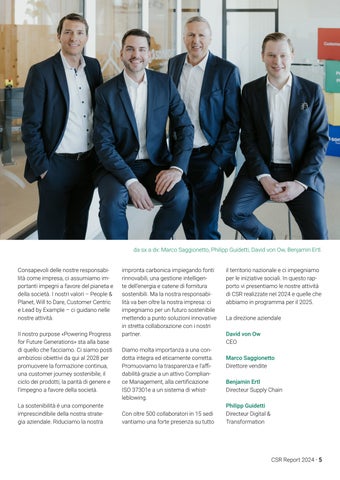 Sonepar Suisse 灯饰目录 · Sonepar I CSR-Report 2024 ( 意文 ) 第 5 页