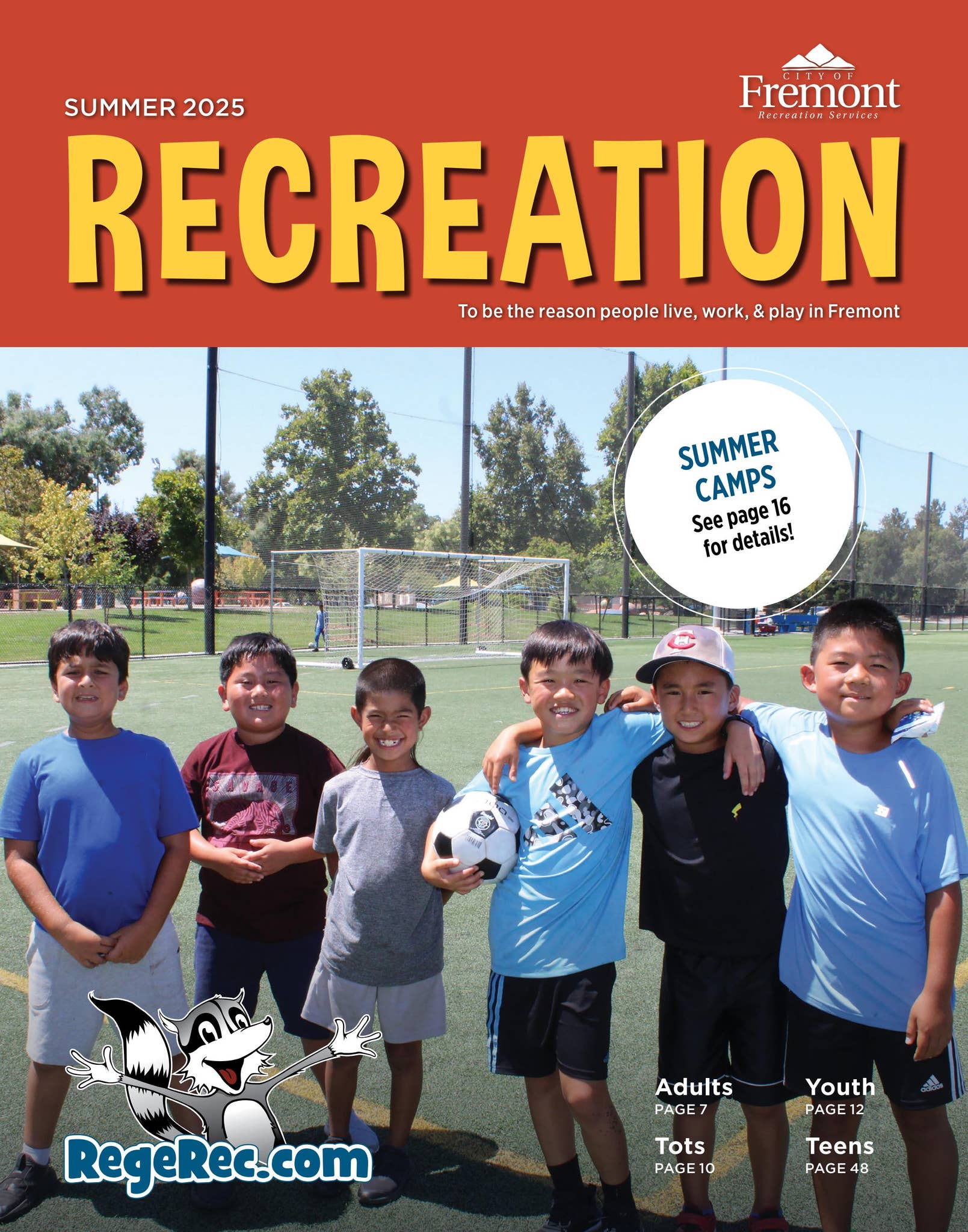 Recreation Guide: Summer 2025 by City of Fremont Parks & Recreation - Issuu