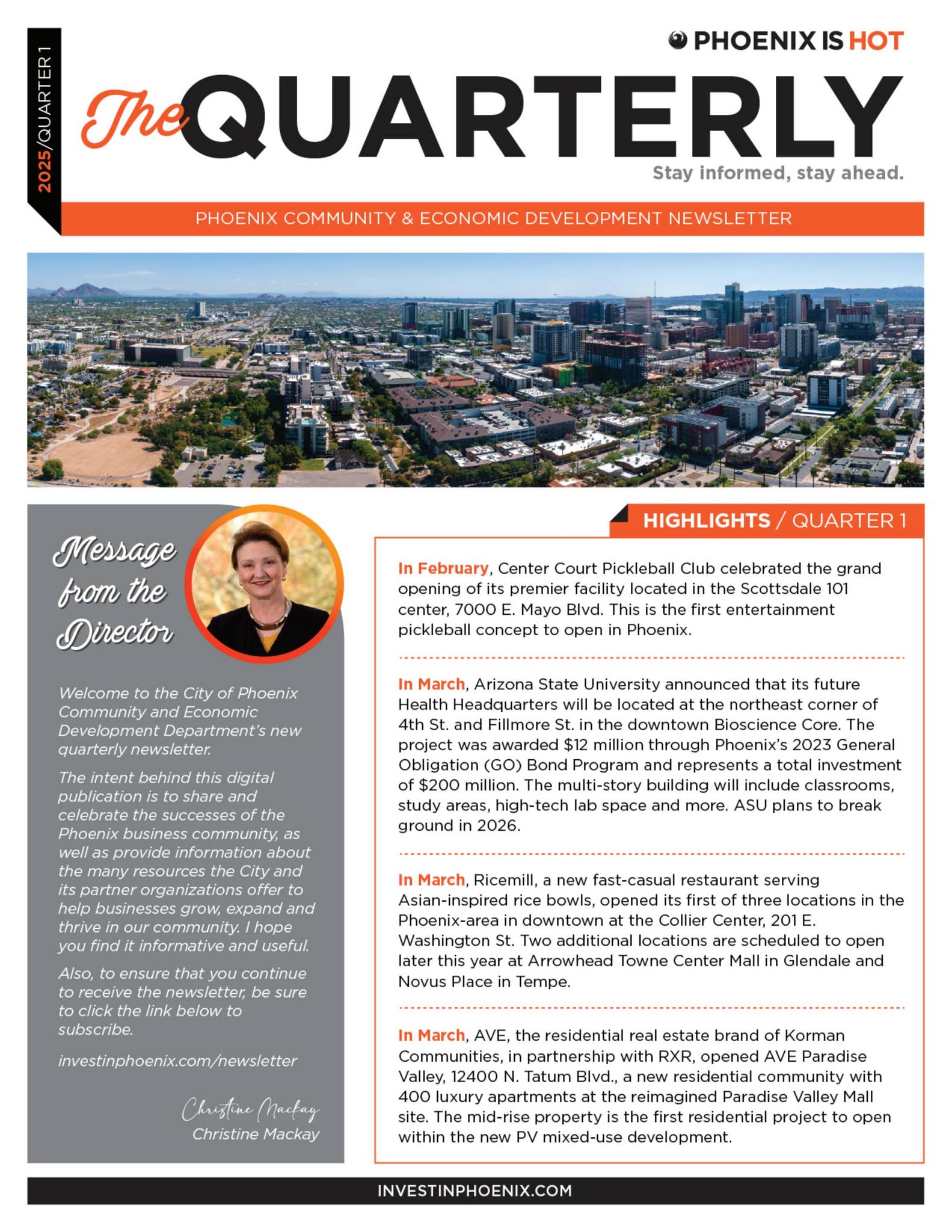 City of Phoenix Community \u0026 Economic Development Quarterly Newsletter by Phoenix  Community \u0026 Economic Development - Issuu, image size:1583x2048