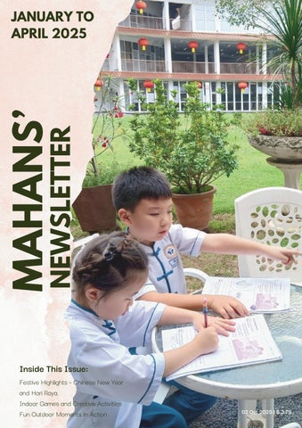 1st Quarter Newsletter by Students