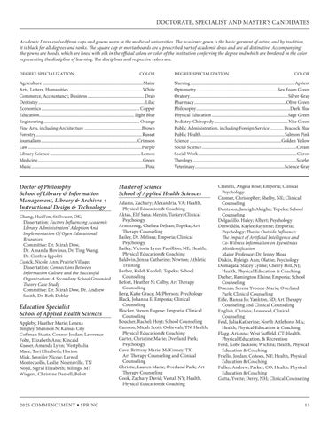 Emporia State University - 春季 2025 Commencement 第 13 页