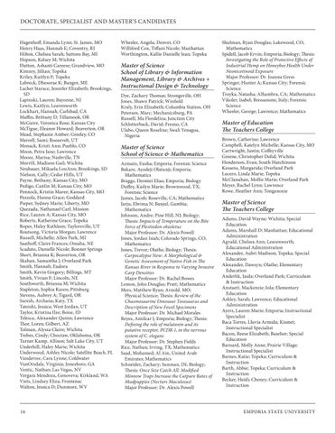 Emporia State University - 春季 2025 Commencement 第 16 页