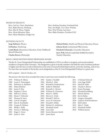 Emporia State University - 春季 2025 Commencement 第 2 页