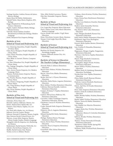 Emporia State University - 春季 2025 Commencement 第 9 页