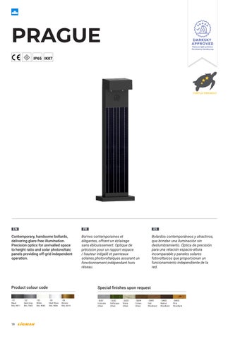 LIGMAN 灯饰手册 太阳能 Integrated Luminaires 第 20 页